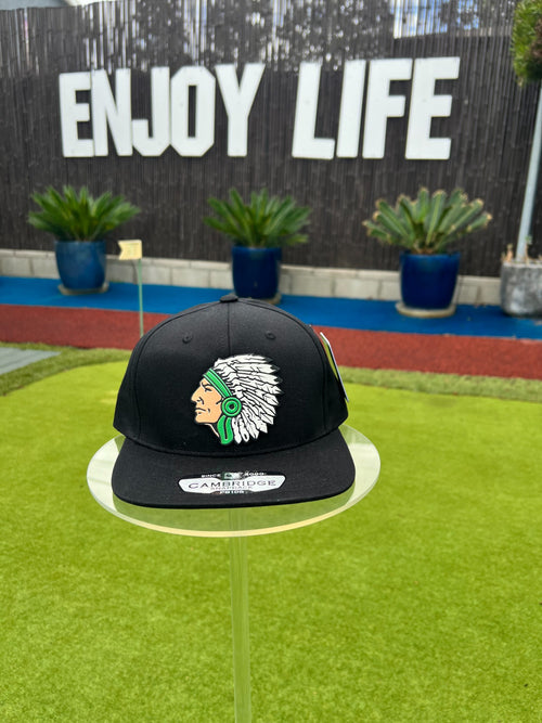 Cotton Flat Bill Snapback Hat