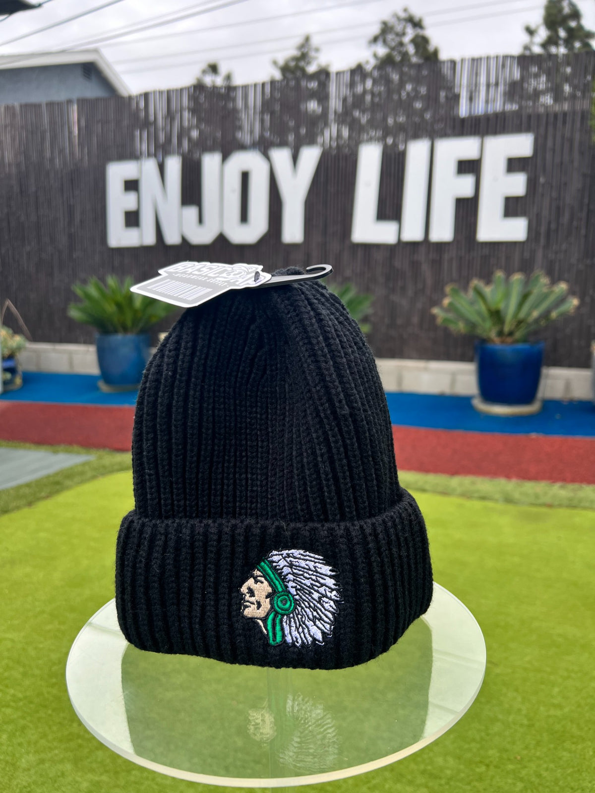 Embroidered Logo Beanie