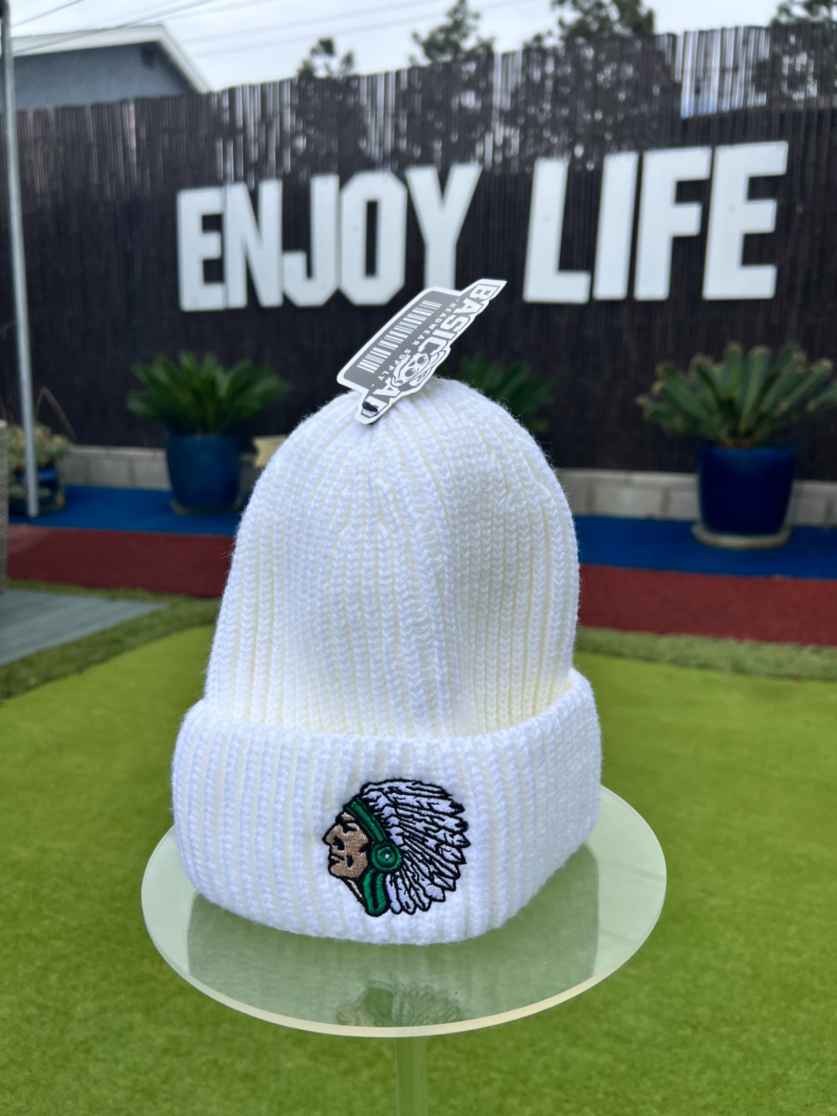 Embroidered Logo Beanie